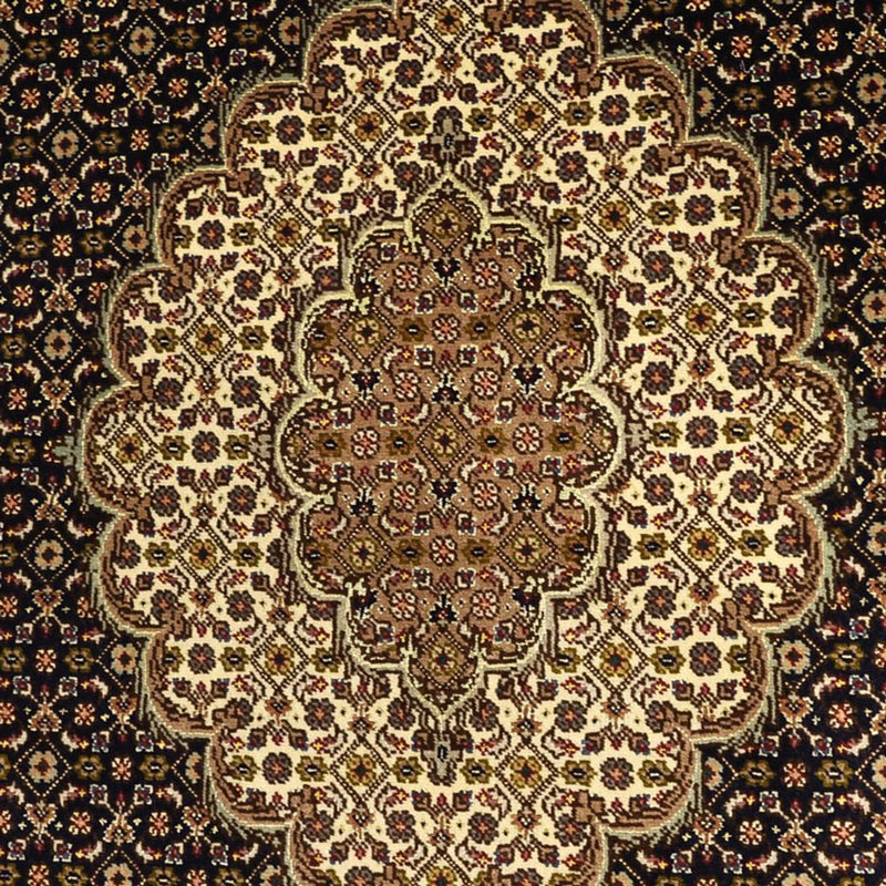 Perzisch tapijt - Tabriz - Royal - Zijden halsketting - 159 x 98 cm - donker beige