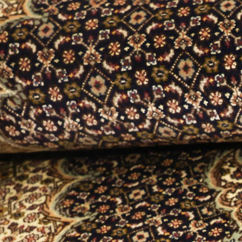 Perzisch tapijt - Tabriz - Royal - Zijden halsketting - 159 x 98 cm - donker beige