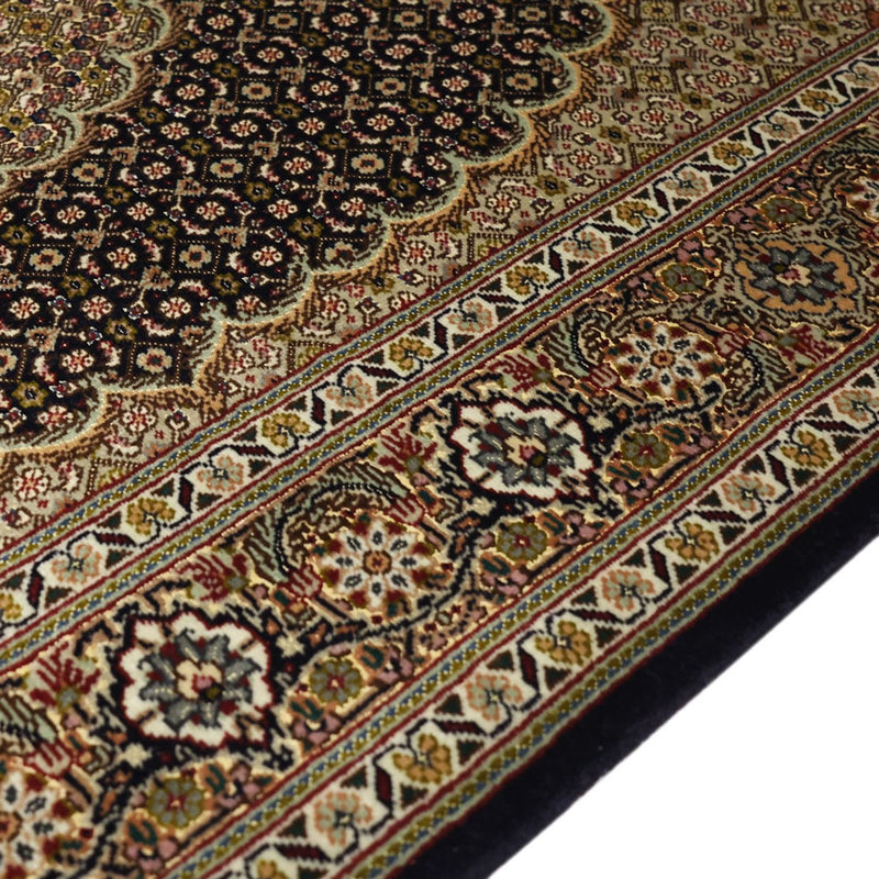 Perzisch tapijt - Tabriz - Royal - 150 x 99 cm - donker beige