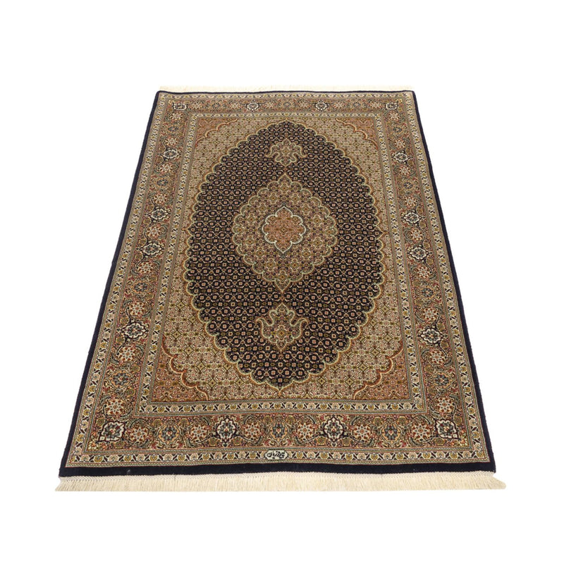 Perzisch tapijt - Tabriz - Royal - 150 x 99 cm - donker beige