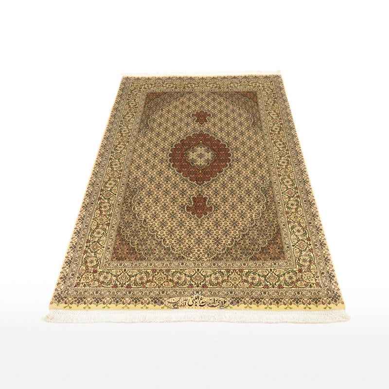 Perzisch tapijt - Tabriz - Royal - 152 x 103 cm - olijfgroen