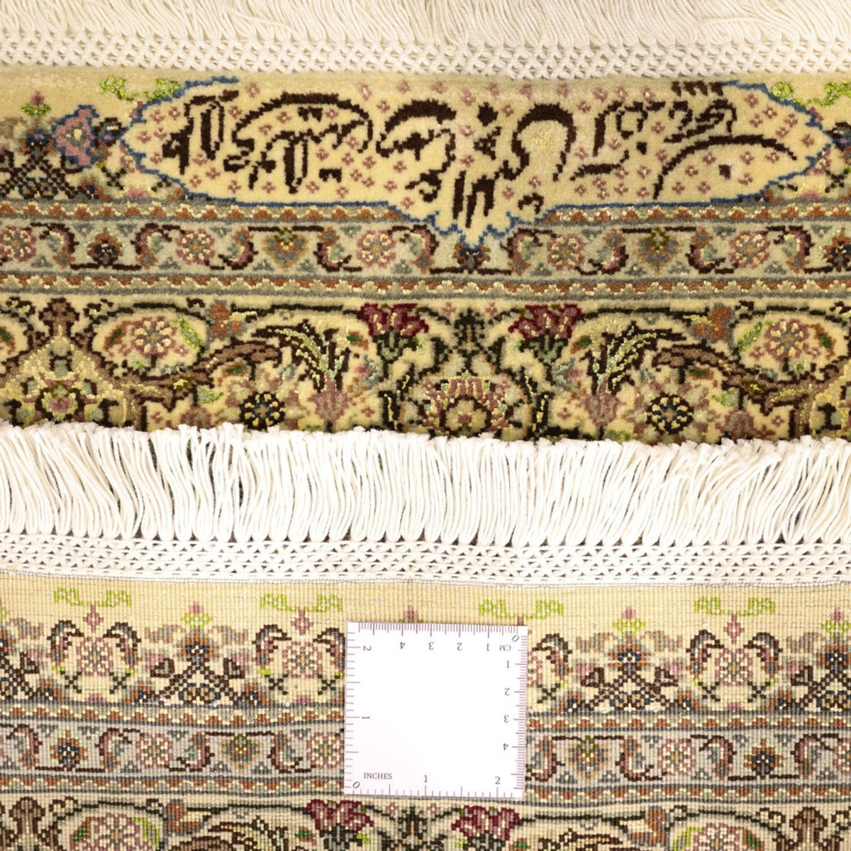 Perzisch tapijt - Tabriz - Royal - 152 x 103 cm - olijfgroen