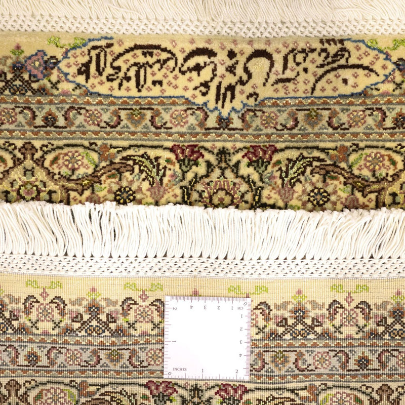 Perzisch tapijt - Tabriz - Royal - 152 x 103 cm - olijfgroen
