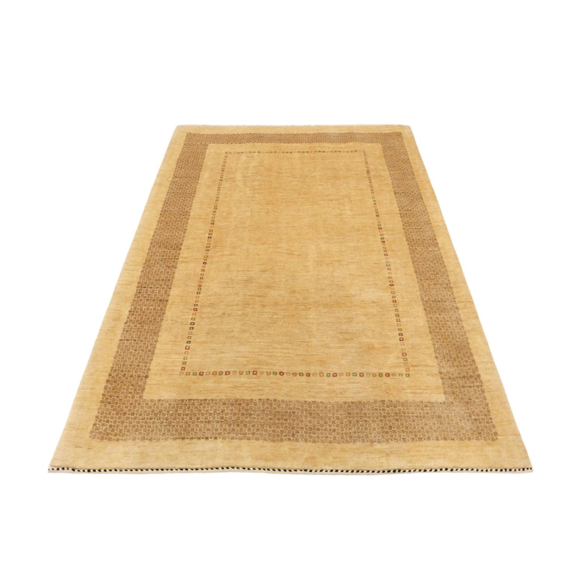 Gabbeh Tapijt - Kashkuli Perzisch - 182 x 126 cm - beige