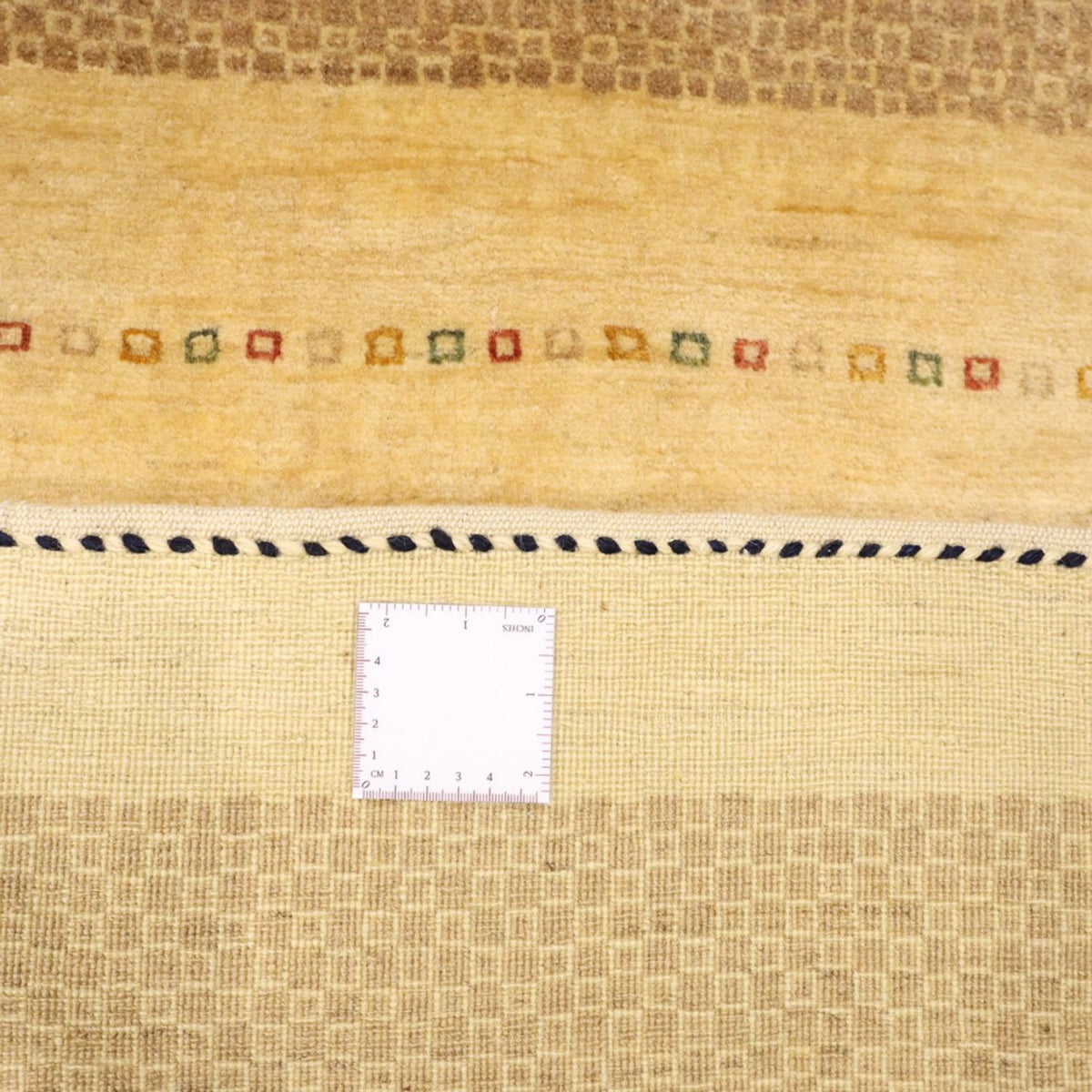 Gabbeh Tapijt - Kashkuli Perzisch - 182 x 126 cm - beige