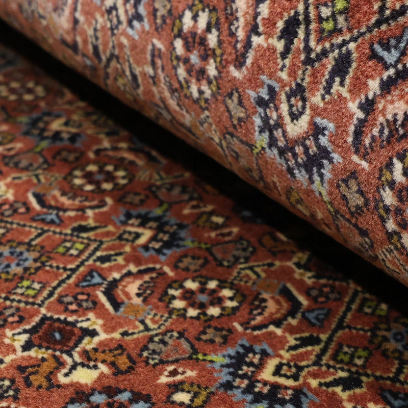 Loper Perzisch tapijt - Bijar - 293 x 88 cm - terracotta