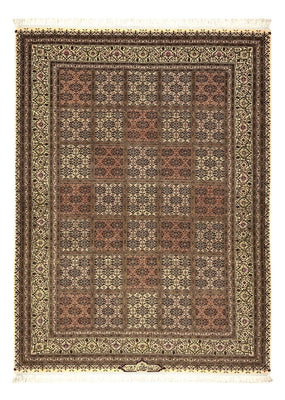 Perzisch tapijt - Tabriz - Royal - Koninklijke - 207 x 152 cm - donker beige