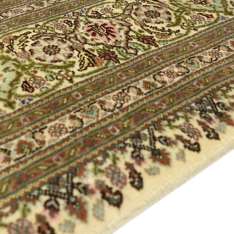 Perzisch tapijt - Tabriz - Royal - Koninklijke - 207 x 152 cm - donker beige