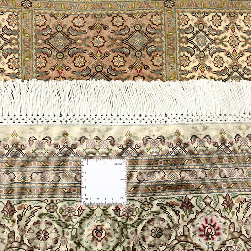 Perzisch tapijt - Tabriz - Royal - Koninklijke - 207 x 152 cm - donker beige