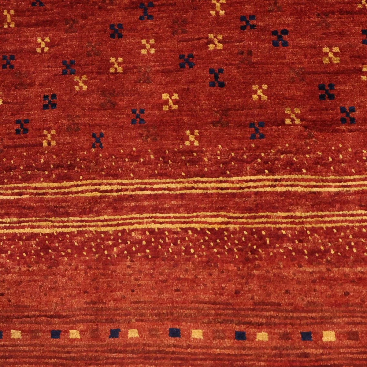 Gabbeh Tapijt - Kashkuli Perzisch - 126 x 96 cm - veelkleurig