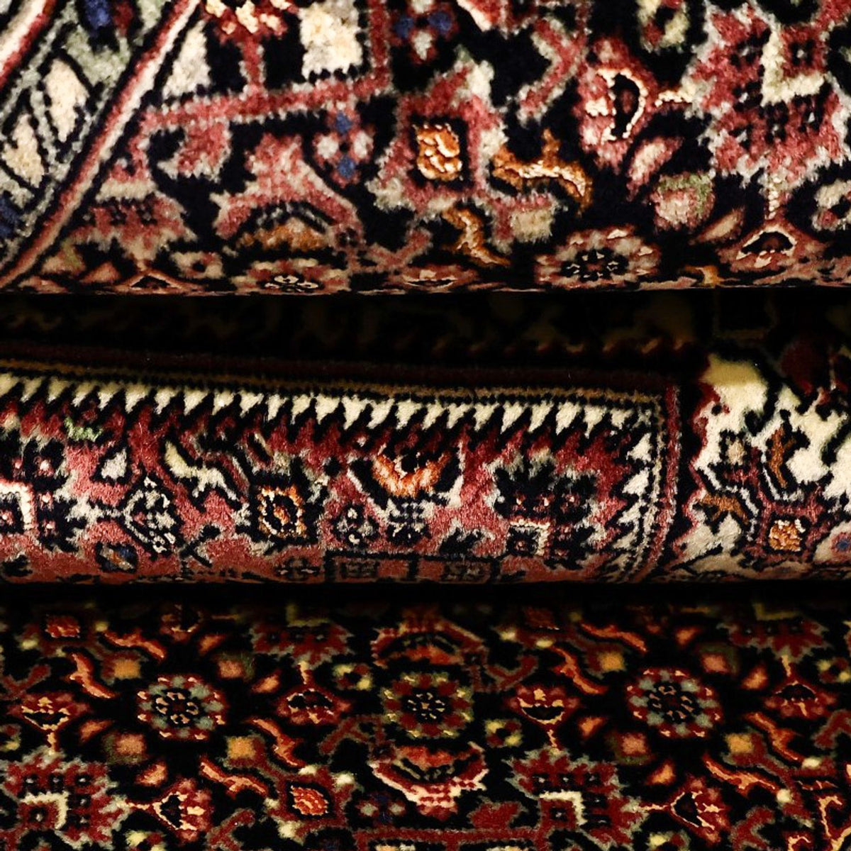 Perzisch tapijt - Bijar - Koninklijke - 203 x 151 cm - donker beige