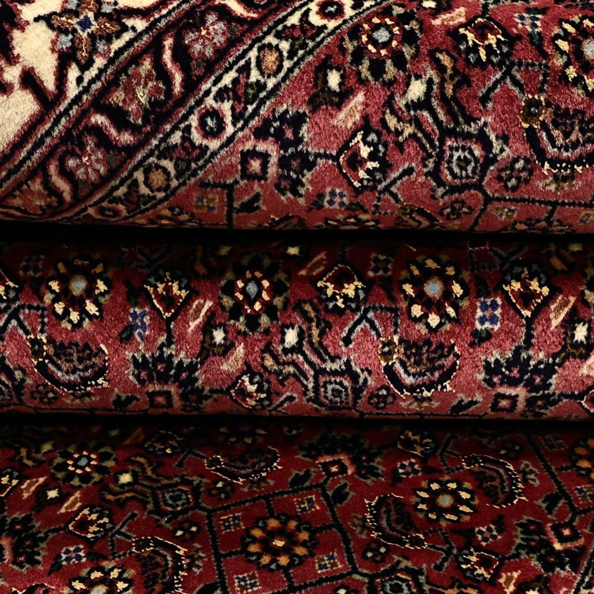 Perzisch tapijt - Bijar - Koninklijke - 204 x 152 cm - donker beige