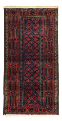 Loper Baluch tapijt - 188 x 99 cm - donkerrood