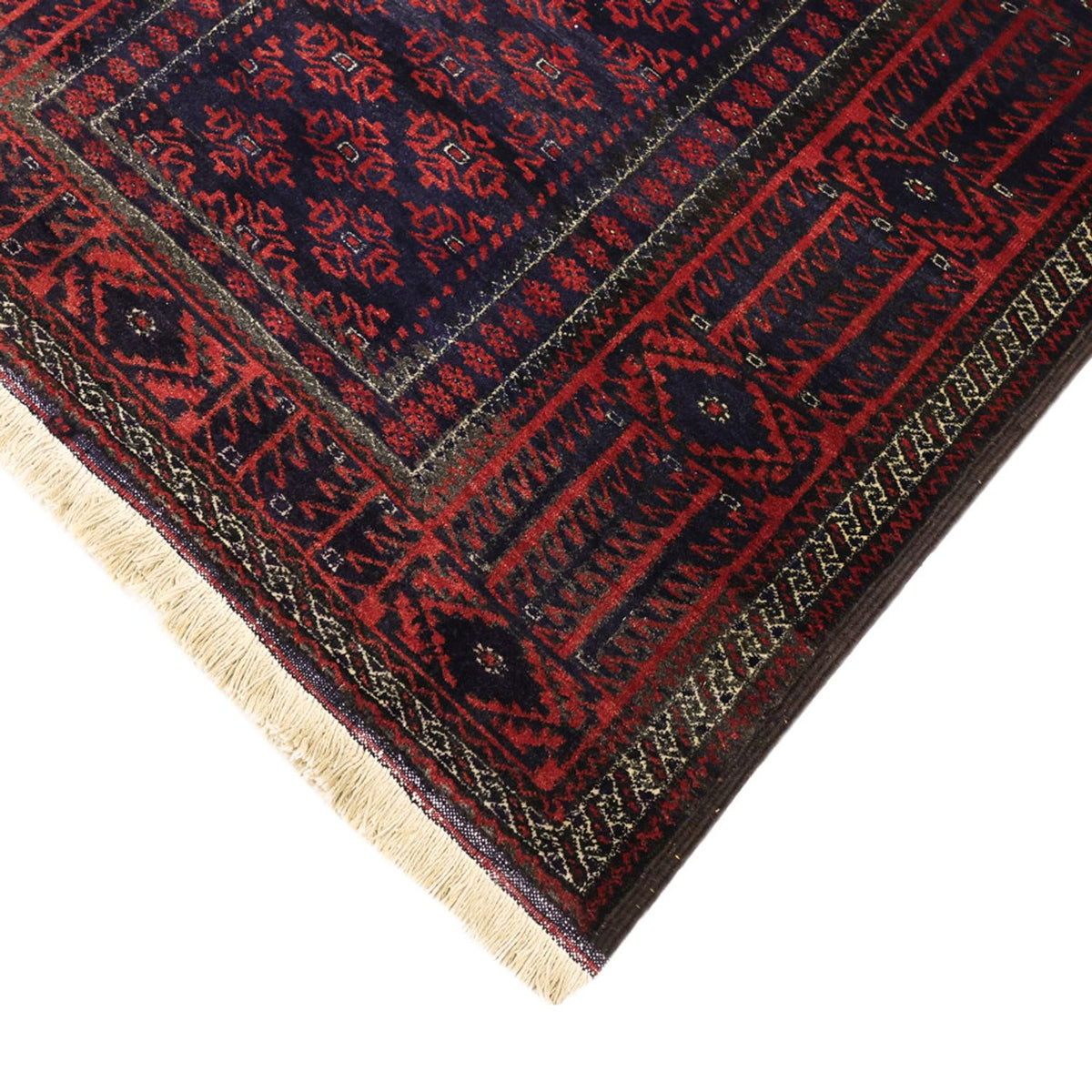 Loper Baluch tapijt - 188 x 99 cm - donkerrood