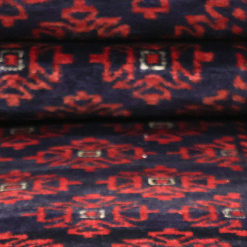 Loper Baluch tapijt - 188 x 99 cm - donkerrood