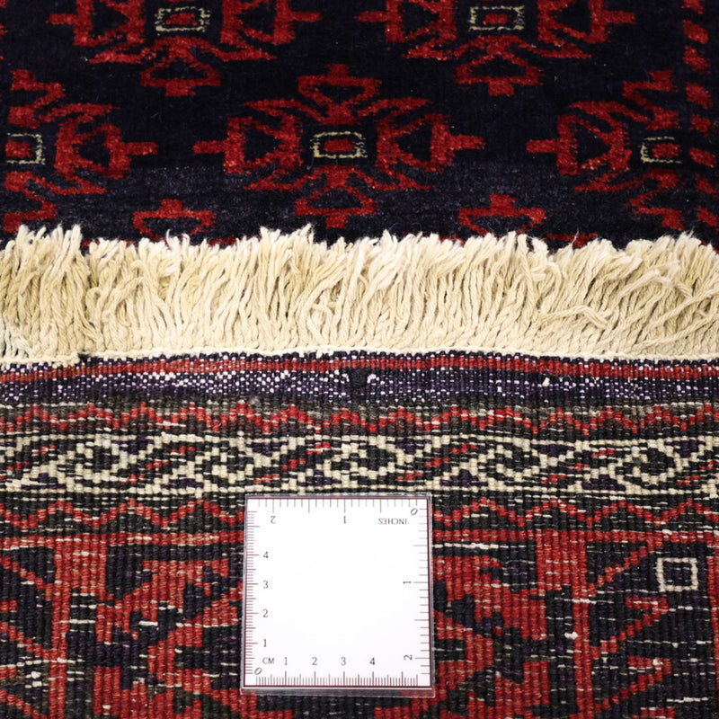 Loper Baluch tapijt - 188 x 99 cm - donkerrood