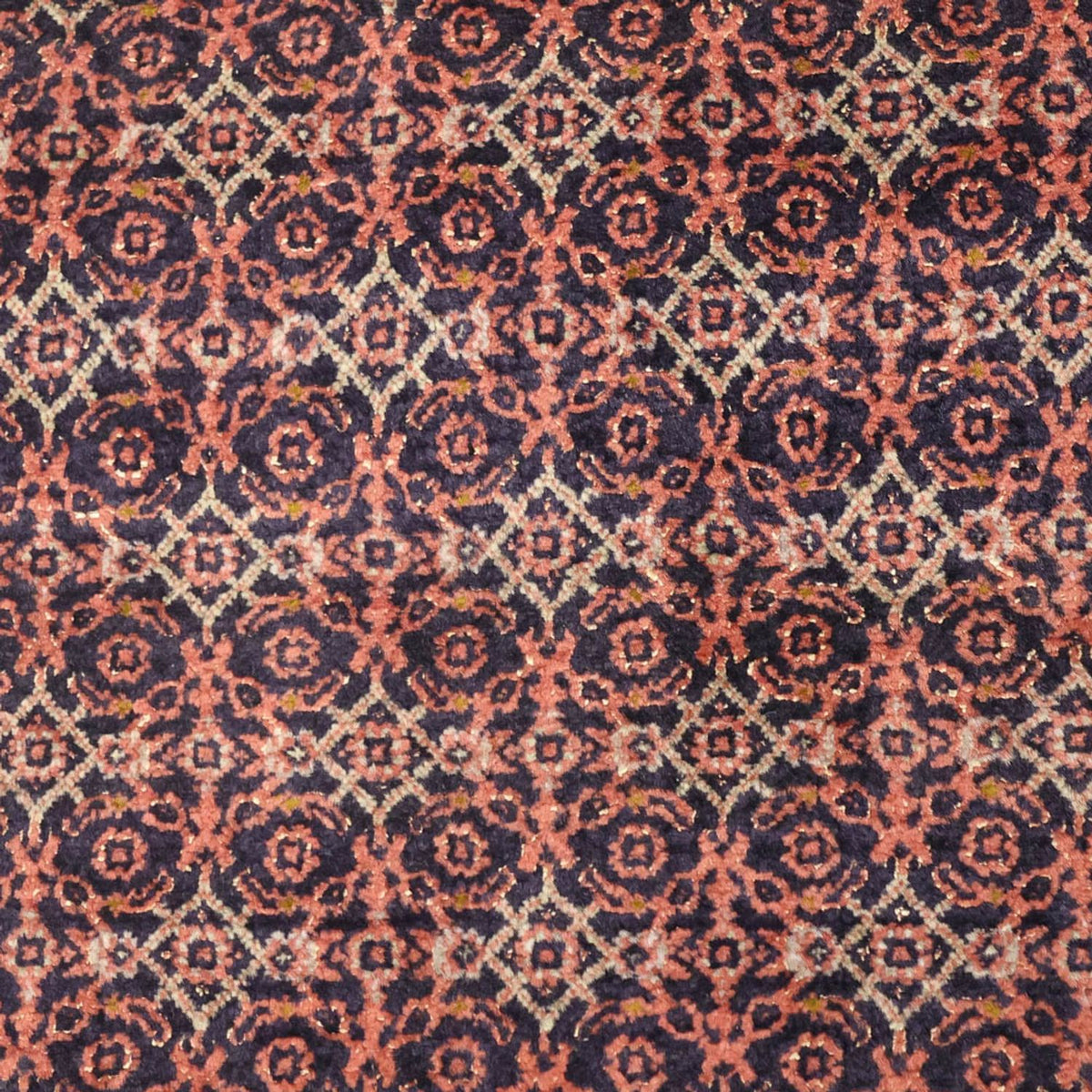 Perzisch tapijt - Bijar - 143 x 85 cm - roest