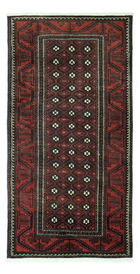 Loper Baluch tapijt - 198 x 103 cm - donkerrood