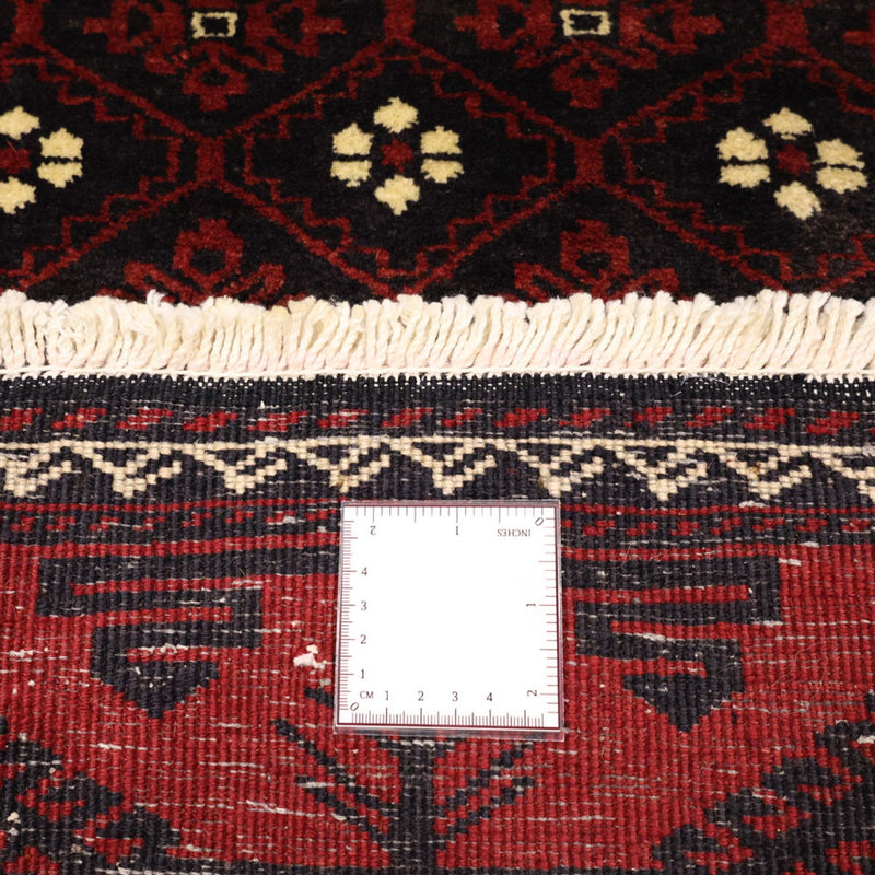 Loper Baluch tapijt - 198 x 103 cm - donkerrood