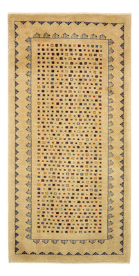 Gabbeh Tapijt - Loribaft Perzisch - 164 x 79 cm - goud