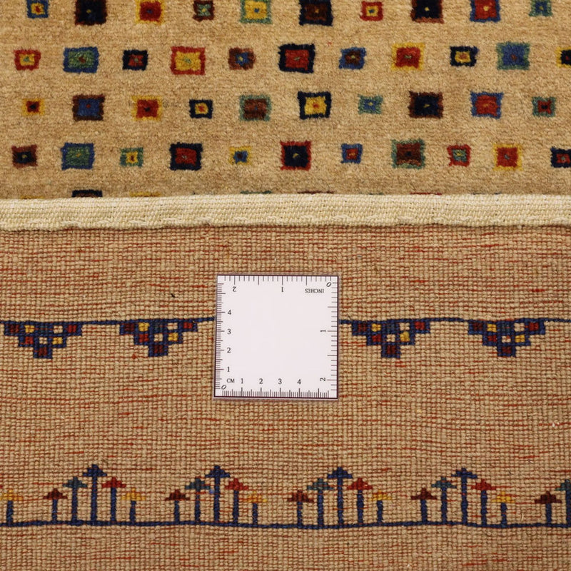 Gabbeh Tapijt - Loribaft Perzisch - 164 x 79 cm - goud