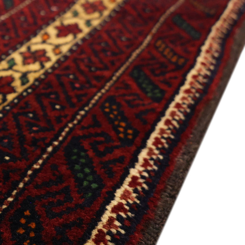 Baluch tapijt - 210 x 115 cm - donkerrood
