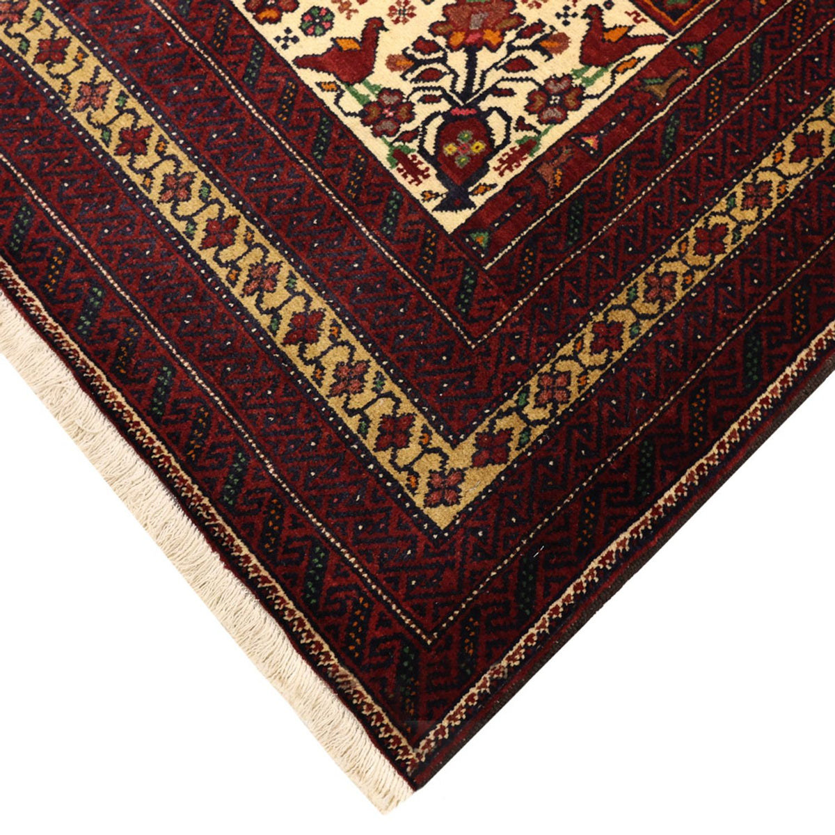 Baluch tapijt - 210 x 115 cm - donkerrood
