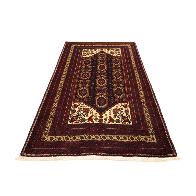 Baluch tapijt - 210 x 115 cm - donkerrood
