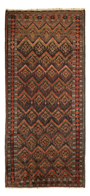 Loper Baluch tapijt - 294 x 141 cm - donker beige