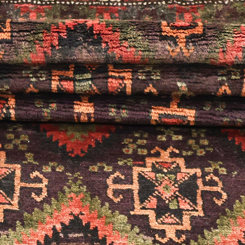 Loper Baluch tapijt - 294 x 141 cm - donker beige