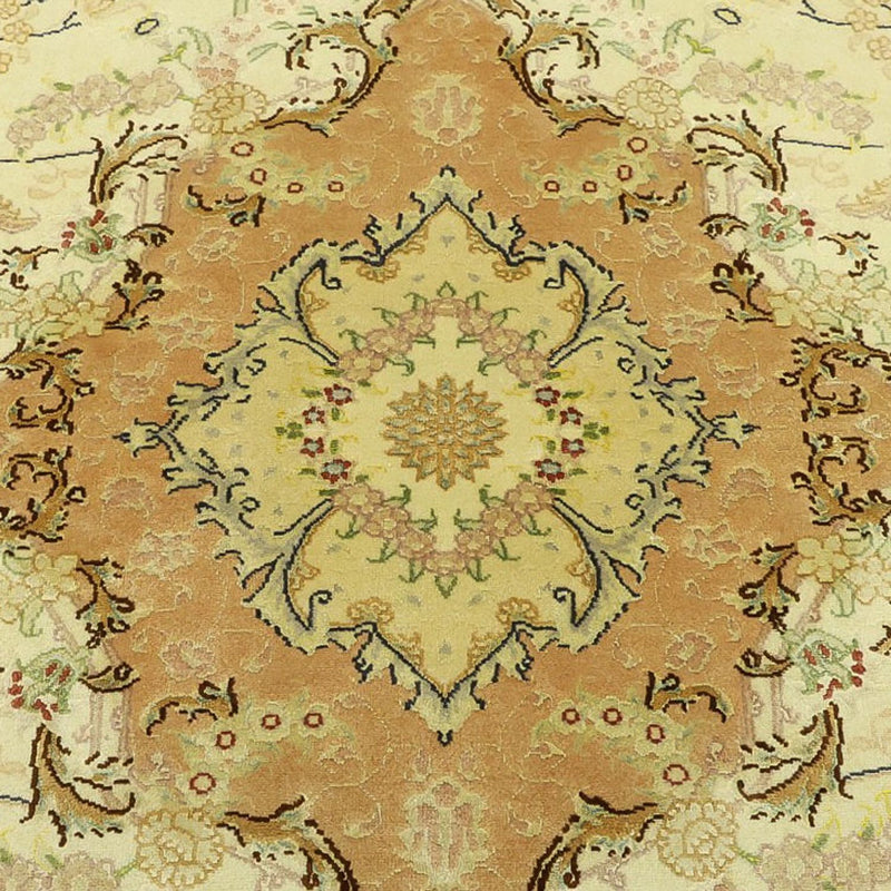 Perzisch tapijt - Tabriz - Royal - 208 x 149 cm - beige