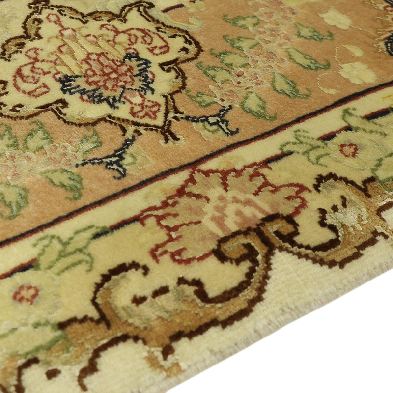 Perzisch tapijt - Tabriz - Royal - 208 x 149 cm - beige