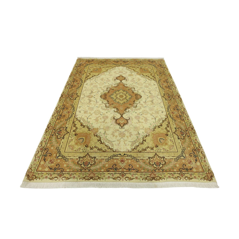 Perzisch tapijt - Tabriz - Royal - 208 x 149 cm - beige