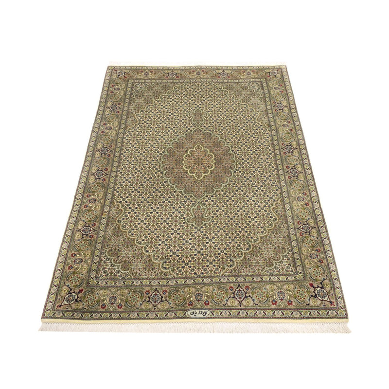 Perzisch tapijt - Tabriz - Royal - 148 x 105 cm - zand