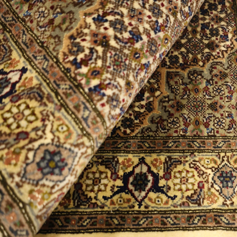 Perzisch tapijt - Tabriz - Royal - 92 x 60 cm - olijfgroen