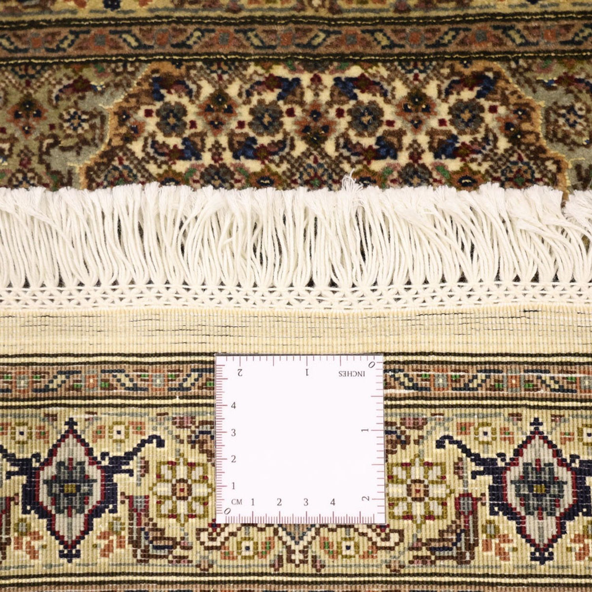 Perzisch tapijt - Tabriz - Royal - 92 x 60 cm - olijfgroen