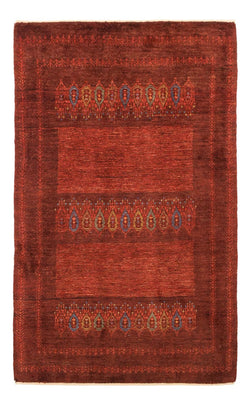 Gabbeh Tapijt - Kashkuli Perzisch - 131 x 82 cm - donkerrood