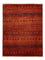 Gabbeh Tapijt - Kashkuli Perzisch - 103 x 79 cm - donkerrood