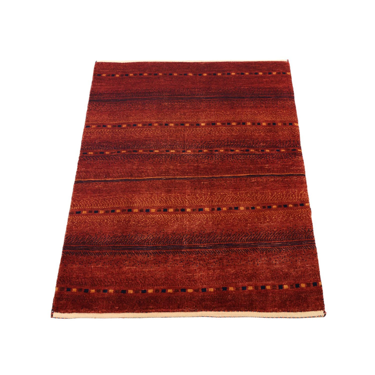 Gabbeh Tapijt - Kashkuli Perzisch - 103 x 79 cm - donkerrood