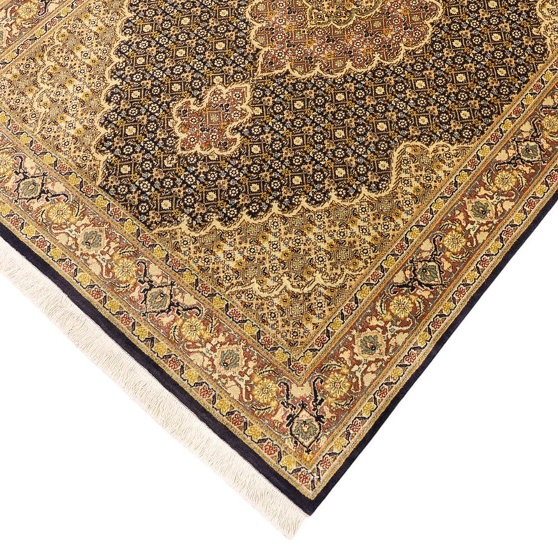 Perzisch tapijt - Tabriz - Royal - 148 x 100 cm - donkerblauw
