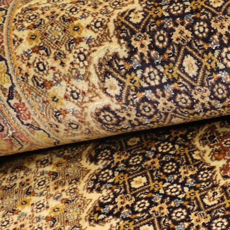 Perzisch tapijt - Tabriz - Royal - 148 x 100 cm - donkerblauw