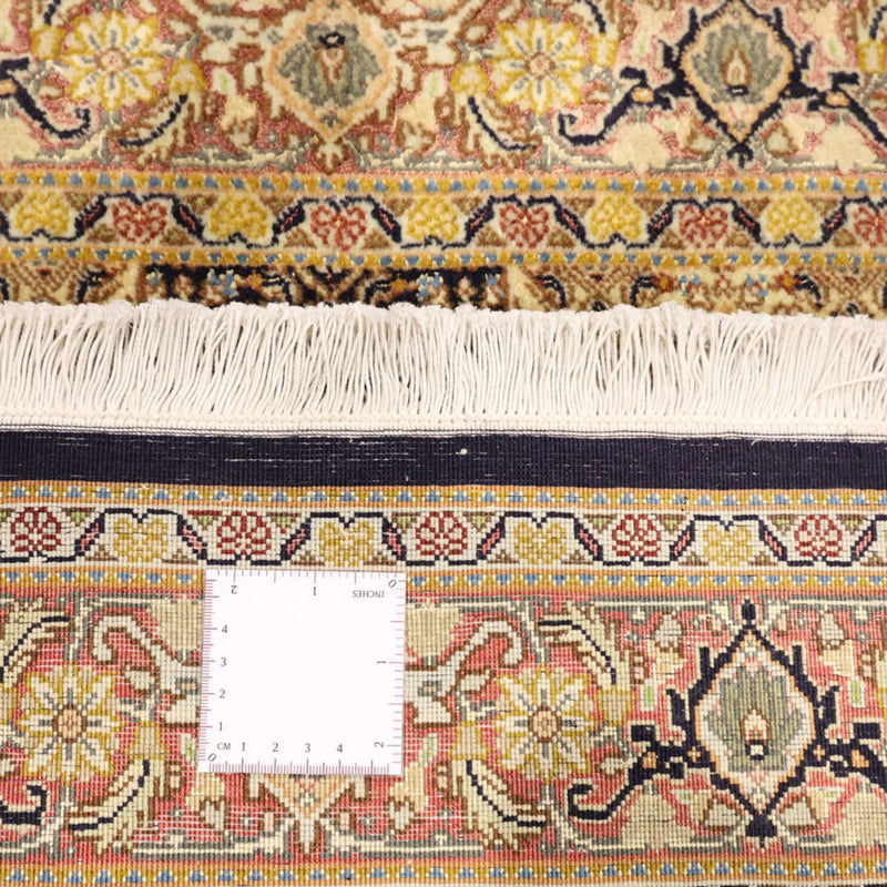 Perzisch tapijt - Tabriz - Royal - 148 x 100 cm - donkerblauw