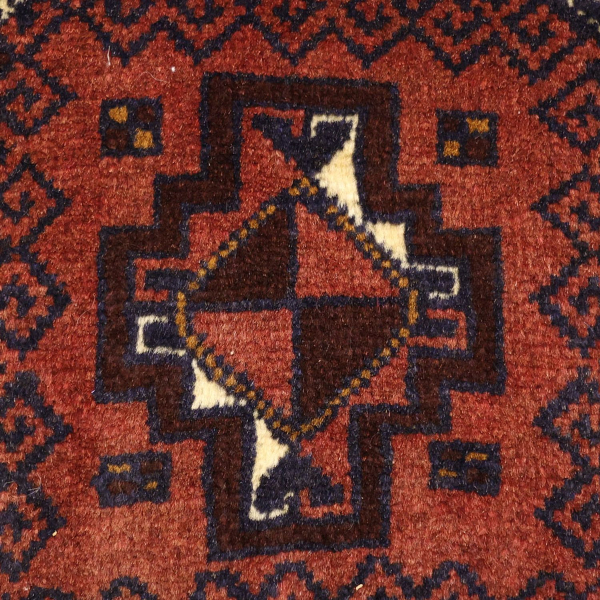 Loper Baluch tapijt - 198 x 98 cm - donkerrood