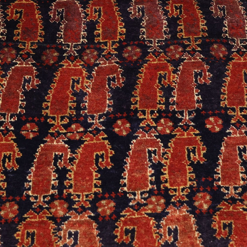 Loper Baluch tapijt - 194 x 100 cm - donkerrood