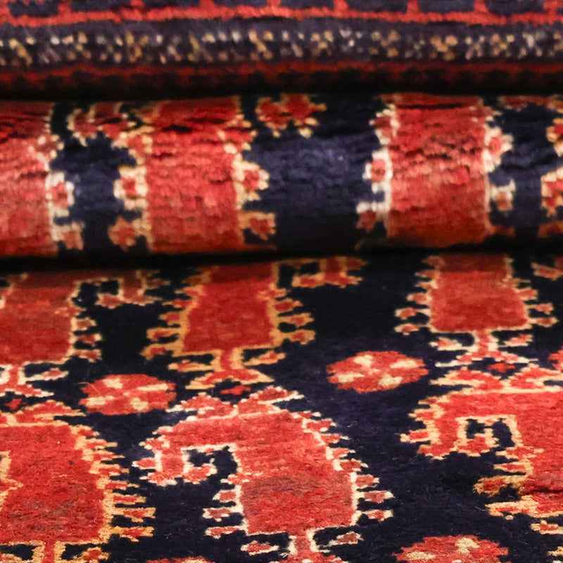 Loper Baluch tapijt - 194 x 100 cm - donkerrood