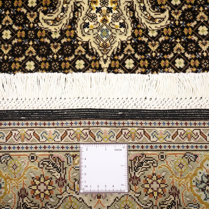 Perzisch tapijt - Tabriz - Royal - 148 x 100 cm - olijfgroen