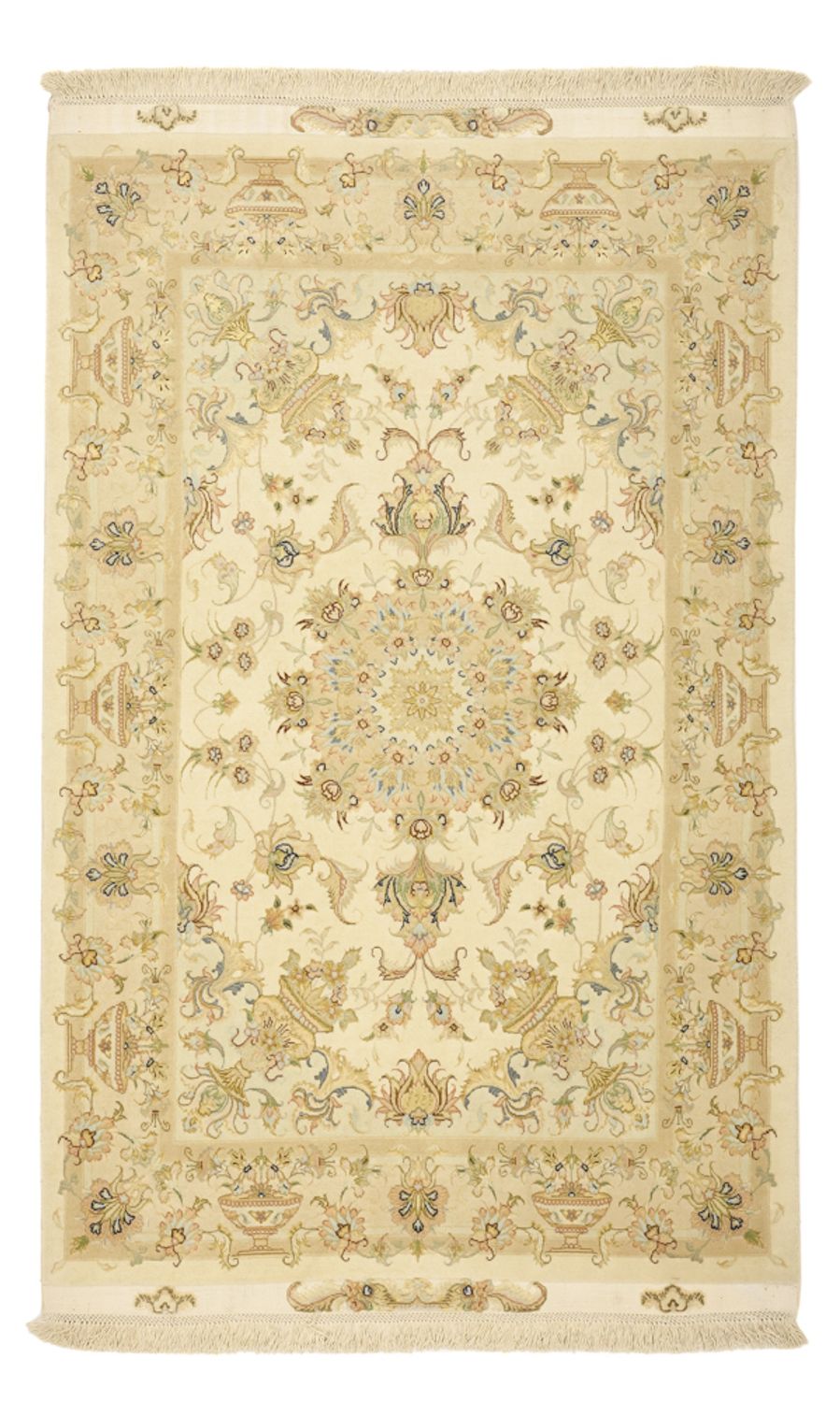 Perzisch tapijt - Tabriz - Premium - 159 x 98 cm - beige