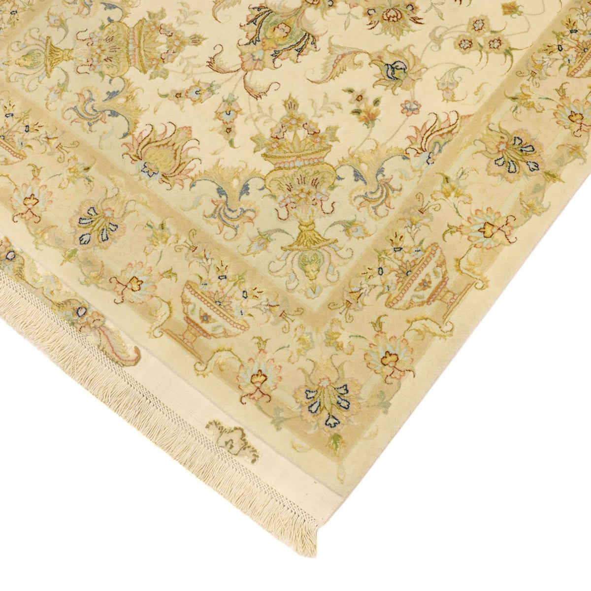 Perzisch tapijt - Tabriz - Premium - 159 x 98 cm - beige