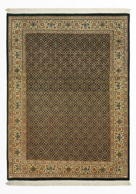 Perzisch tapijt - Tabriz - Royal - 144 x 106 cm - olijfgroen