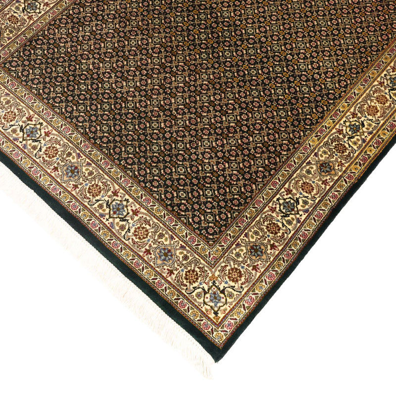 Perzisch tapijt - Tabriz - Royal - 144 x 106 cm - olijfgroen